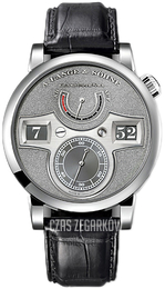 A. Lange & Söhne Zeitwerk Handwerkskunst Szary/Skóra Ø41.9 mm 140.048