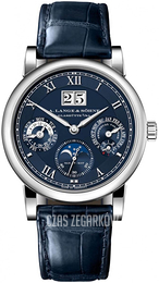 A. Lange & Söhne Saxonia Niebieski/Skóra Ø38.5 mm 310.028