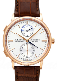 A. Lange & Söhne Saxonia Srebrny/Skóra Ø38.5 mm 386.032