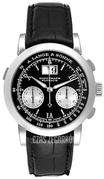 A. Lange & Söhne Datograph Czarny/Skóra Ø39 mm 403.035