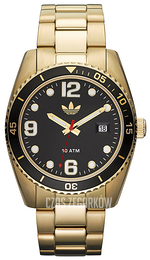 Adidas Brisbane Czarny/Stal w odcieniu złota Ø42 mm ADH2863