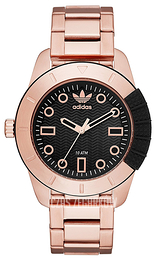 Adidas Czarny/Stal w kolorze różowego złota Ø42 mm ADH3094