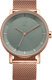 Adidas District M1 Zielony/Stal w kolorze różowego złota Ø40 mm Z04-3033-00