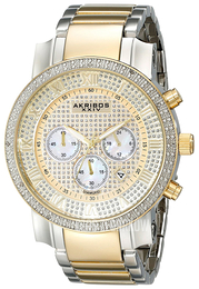 Akribos XXIV Grandiose Żółte złoto/Stal Ø47 mm AK439TT