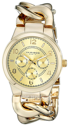 Akribos XXIV Żółte złoto/Stal w odcieniu złota Ø31 mm AK531YG