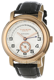 Akribos XXIV Biały/Skóra Ø45 mm AK547RG