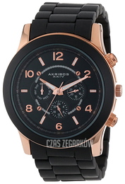 Akribos XXIV Ultimate Czarny/Stal Ø44.5 mm AK583BKR