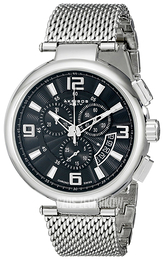 Akribos XXIV Chronograph Czarny/Stal Ø44 mm AK772SSB