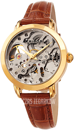 Akribos XXIV Mechanical Szkieletowa tarczy/Skóra Ø32 mm AK1037TN