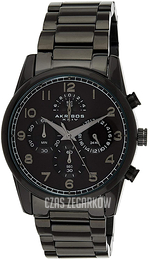 Akribos XXIV Szary/Stal Ø41 mm AK1042BK