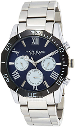 Akribos XXIV Multi-Function Niebieski/Stal Ø42 mm AK1054SSBU