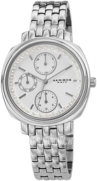 Akribos XXIV Multi-Function Biały/Stal Ø36 mm AK1114SS