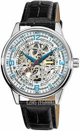 Akribos XXIV Saturnos Biały/Skóra Ø40 mm AK410WT