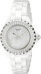 Akribos XXIV Srebrny/Czeramiczna Ø34 mm AK457WT