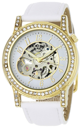 Akribos XXIV Bravura Biały/Skóra Ø38 mm AK475WT