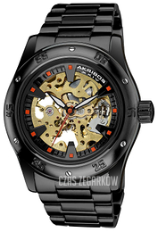 Akribos XXIV Premier Szkieletowa tarczy/Stal Ø48 mm AK477BKG