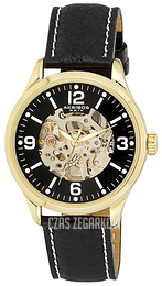 Akribos XXIV Premier Czarny/Skóra Ø46 mm AK494YG