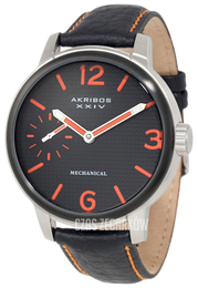 Akribos XXIV Essential Czarny/Skóra Ø45.6 mm AK495OR
