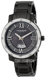 Akribos XXIV Grandiose Czarny/Stal Ø36.5 mm AK507BK