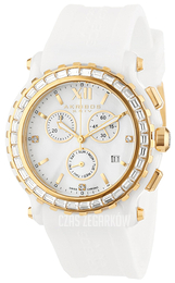 Akribos XXIV Chronograph Biały/Guma Ø40 mm AK545WT