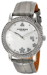 Akribos XXIV Crystal Biały/Skóra Ø39 mm AK555GY