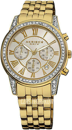 Akribos XXIV Srebrny/Stal w odcieniu złota Ø40 mm AK587YG