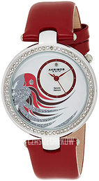 Akribos XXIV Biały/Skóra Ø40 mm AK602RD