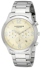 Akribos XXIV Ultimate Szampański/Stal Ø42 mm AK607CH