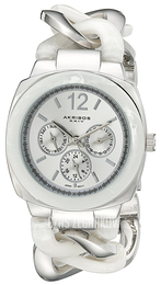 Akribos XXIV Ultimate Srebrny/Stal AK641SS