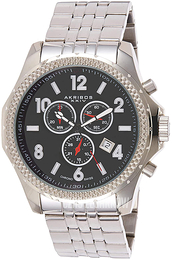 Akribos XXIV Czarny/Stal Ø47 mm AK659BK