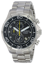 Akribos XXIV Grandiose Czarny/Stal Ø48.5 mm AK663SSB