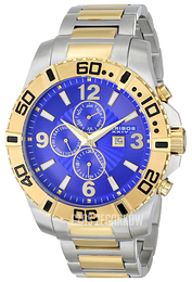 Akribos XXIV Grandiose Niebieski/Stal w odcieniu złota Ø51 mm AK671TTG