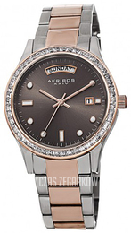 Akribos XXIV Impeccable Brązowy/Stal Ø36 mm AK691TTR