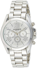 Akribos XXIV Srebrny/Stal Ø40 mm AK693SS