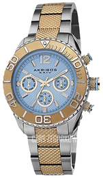 Akribos XXIV Multi-Function Niebieski/Stal Ø40 mm AK695TTG