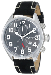 Akribos XXIV Essential Szary/Skóra Ø46 mm AK706SSB