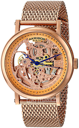 Akribos XXIV Różowe złoto/Stal w kolorze różowego złota Ø43 mm AK732RG