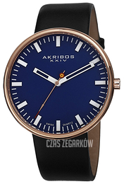 Akribos XXIV Essential Niebieski/Skóra Ø43 mm AK733RG
