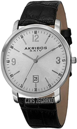 Akribos XXIV Classic Srebrny/Skóra Ø42 mm AK780SS