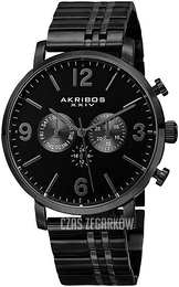 Akribos XXIV Multi-Function Czarny/Stal Ø45 mm AK782BK