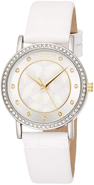 Akribos XXIV Biały/Skóra Ø34 mm AK791WT