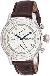 Akribos XXIV Beżowy/Skóra Ø44 mm AK798SSBR