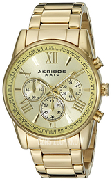 Akribos XXIV Chronograph Szampański/Stal w odcieniu złota Ø41 mm AK865YG