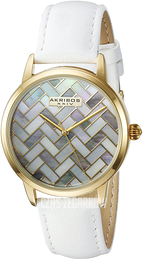 Akribos XXIV Wielokolorowy/Skóra Ø37 mm AK906WTG