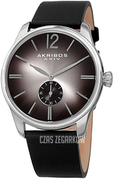 Akribos XXIV Classic Czarny/Skóra Ø44 mm AK916SSB