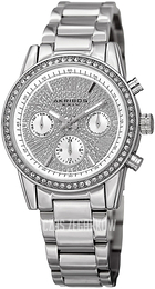 Akribos XXIV Zestaw kryształów/Stal Ø36 mm AK926SS