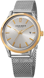 Akribos XXIV Classic Srebrny/Stal Ø38 mm AK930SS