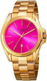 Akribos XXIV Różowy/Stal w odcieniu złota Ø43 mm AK948YGPK