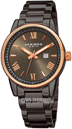 Akribos XXIV Classic Czarny/Stal Ø36 mm AK976GNR