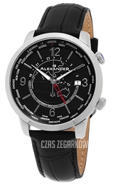 Alexander Heroic Czarny/Skóra Ø40 mm A171-01